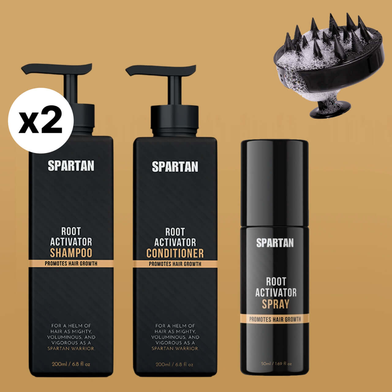 Système Complet de Croissance des Cheveux